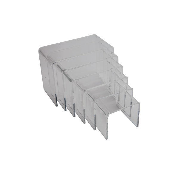 Acrylic Riser Set Of 6 Assorted