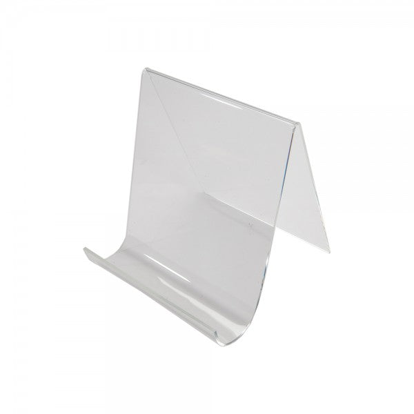 Acrylic Easel 7 1/2" W x 8" H With Lip 8" Clear