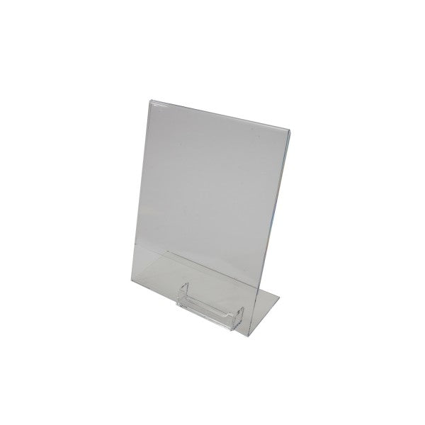 Signholder, 8 1/2x11" w/ Card Holder