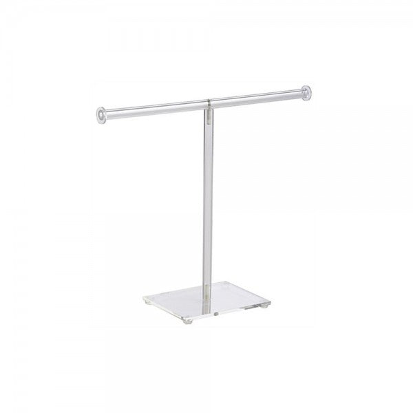 Acrylic Necklace Display T-Bar Clear