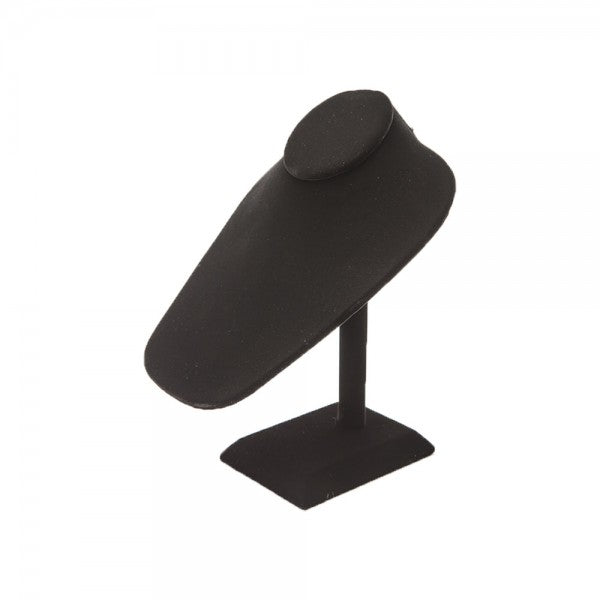 Necklace Bust 6 3/8" W x 4 1/2" D x 10" H Black Velvet