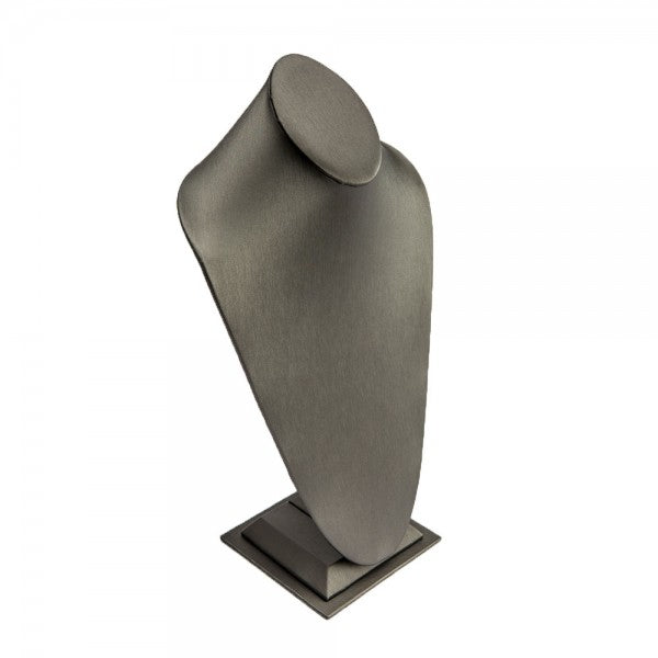 Necklace Bust Standard Style Steel Gray
