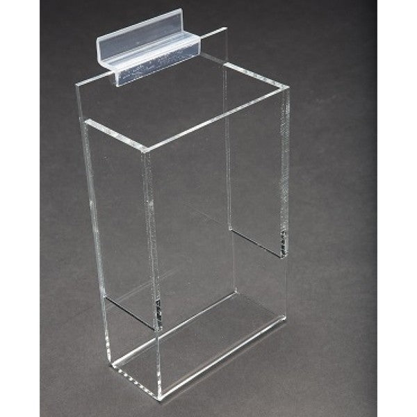 Acrylic Slatwall Brochure Holder 4" x 9"