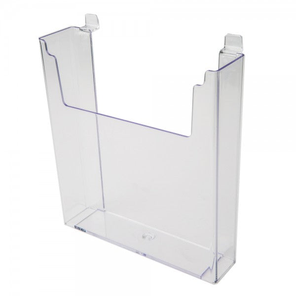 Acrylic Slatwall Stylized Literature Holder 11 3/4"