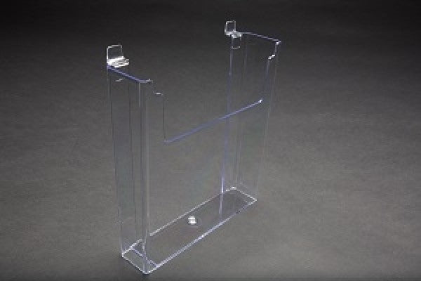 Acrylic Slatwall Stylized Literature Holder 11 3/4"