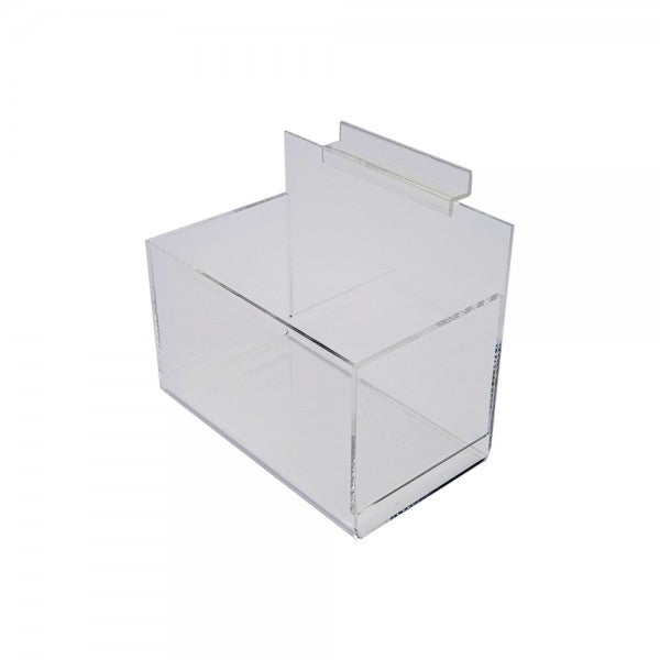 Acrylic Single Bin Slatwall Display