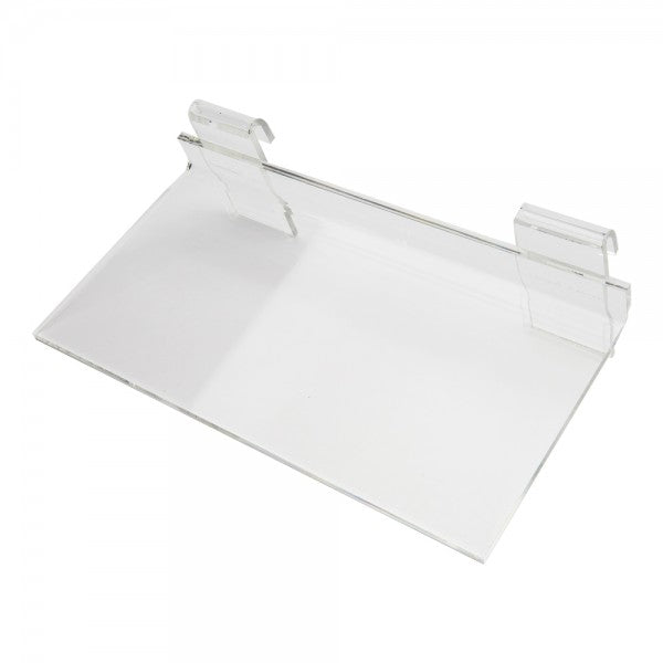 Acrylic Gridwall Shelf 12" W x 6" D