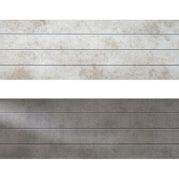 Cement - Textured Slatwall