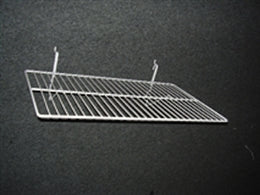 Grid/Slatwall Shelf 12" x 24" - Available in White or Black