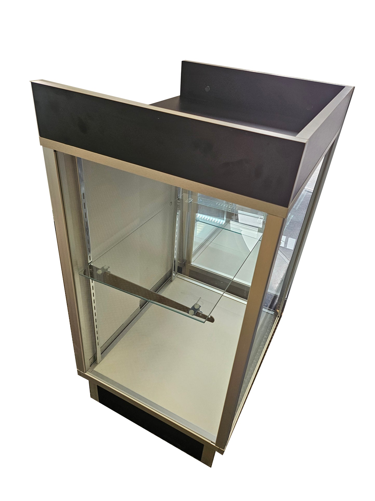 All Glass Register Stand 24" L x 20" W