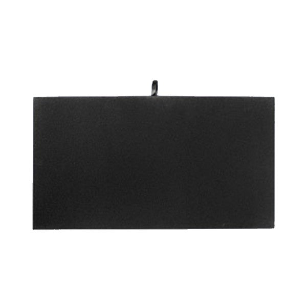 Velvet Jewelry Pad Black. 14 1/8" x 7 5/8"