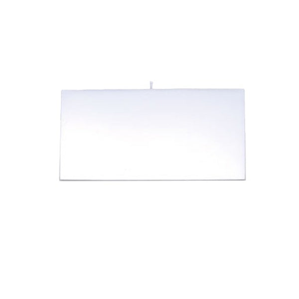 Velvet Jewelry Pad White. 14 1/8" x 7 5/8"