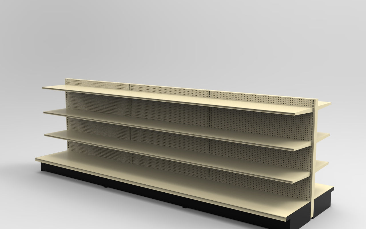 Platinum Lozier Island - 48" H x 22" D 16" Shelves