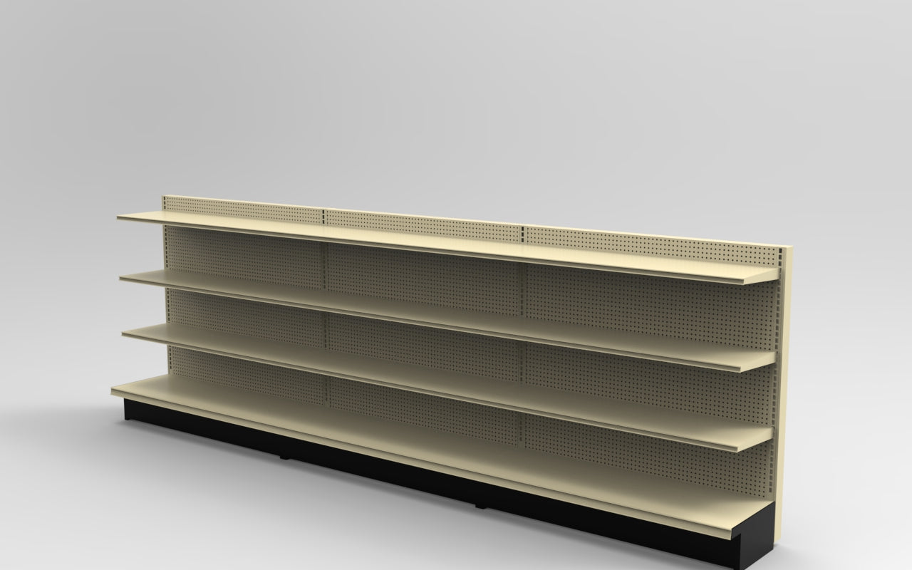 Platinum Lozier Wall - 48" H x 16" D 13" Shelves