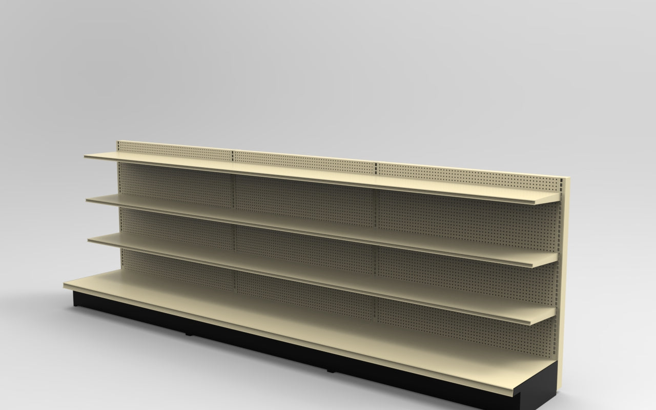 Platinum Lozier Wall - 48" H x 22" D 13" Shelves