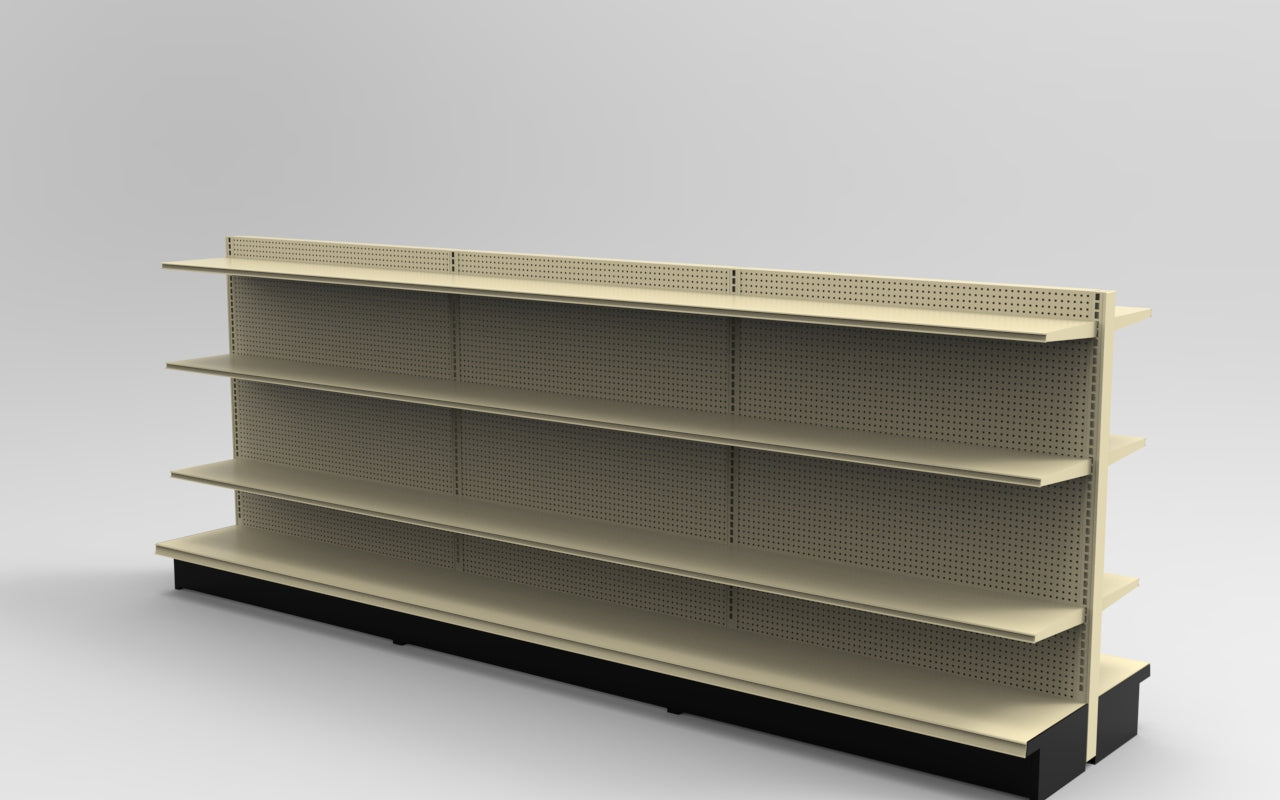 Platinum Lozier Island - 54" H x 16" D 13" Shelves