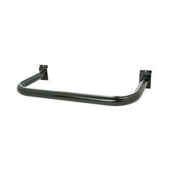 Slatwall U Shape Hangrail 1.25" - Various Colors