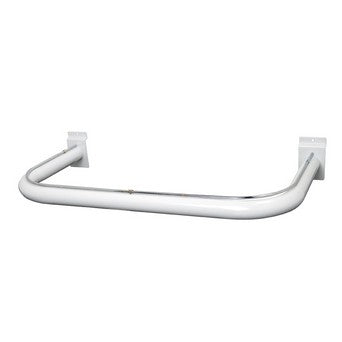 Slatwall U Shape Hangrail 1.25" - Various Colors