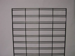 Black Slatgrid Panels 2' x 6'