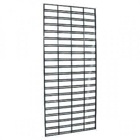 Black Slatgrid Panels 2' x 7'