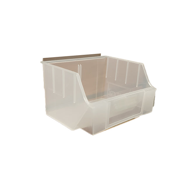 Plastic Slatwall Bins 4 1/2" x 5 1/2" x 3 1/2" - Available in Several Colors