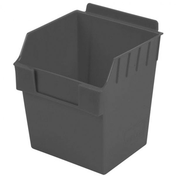 Plastic Slatwall Bins 6" x 6" x 7" - Available in Several Colors
