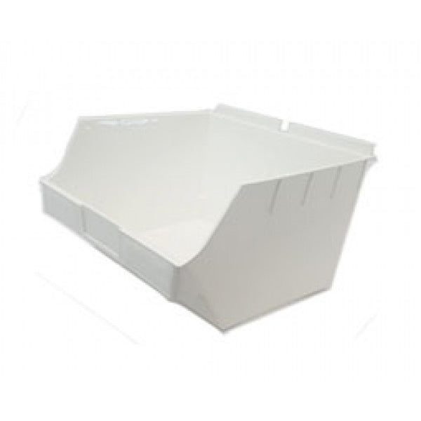 Plastic Slatwall Bins 11" x 11" x 7" - Available in Several Colors