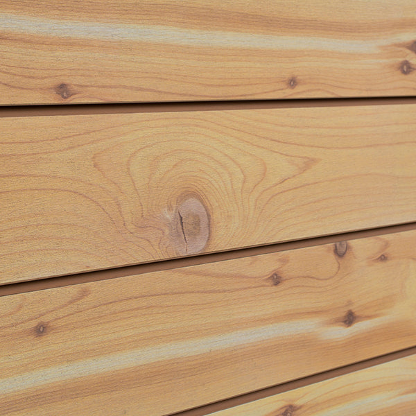 Cedar - Textured Slatwall