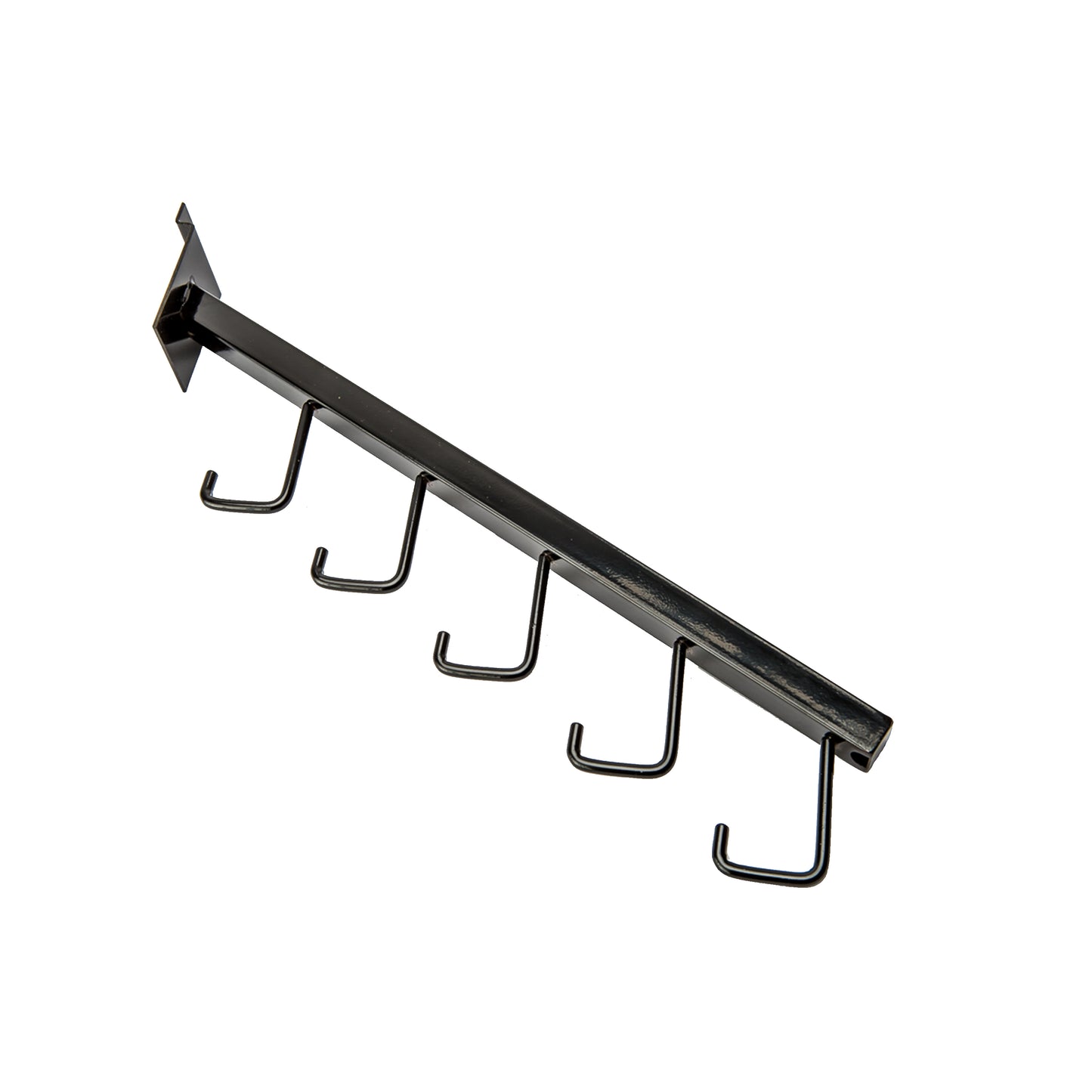 Slatwall 5 Hook Waterfall - Various Colors