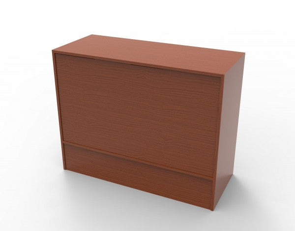 Checkout Counter 4' L x 38" H x 20" D Cherry