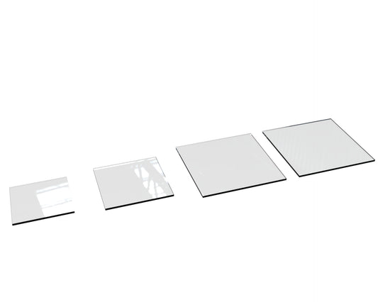 Square Tempered Glass - Available in Several Sizes