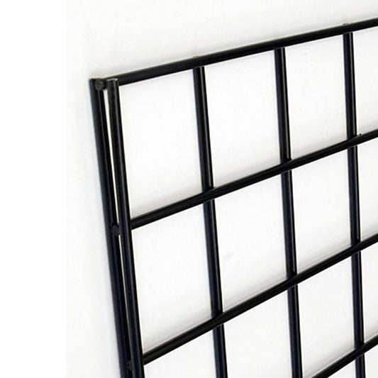 All 2 Ft Wide Black Gridwall Panels Available in Several Heights