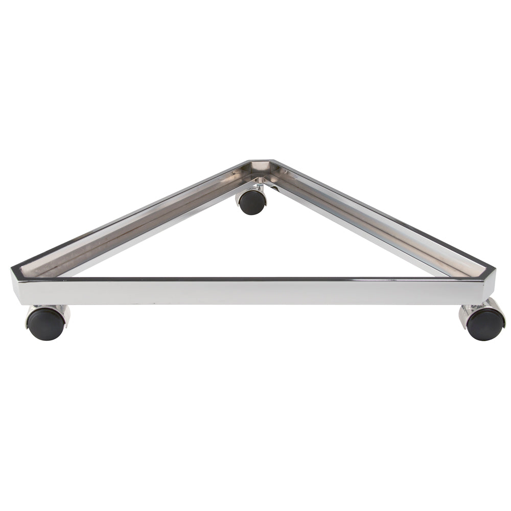Gridwall Triangle Base - Available in Black, White and Chrome