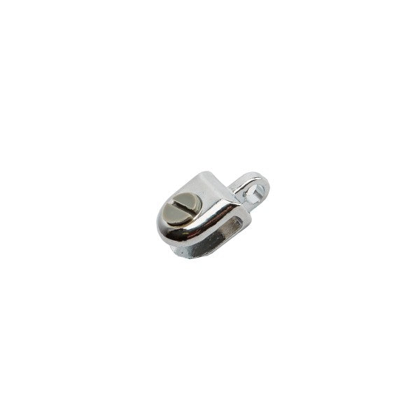 Connector Hasp Chrome For 1/8" 3/16" Glass. Set of 2.