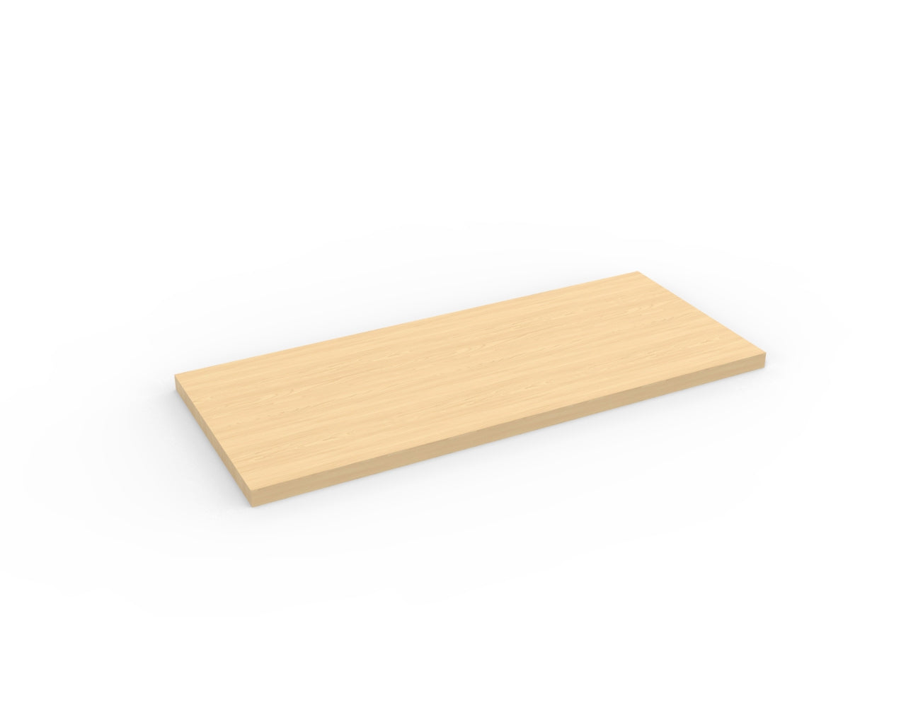 Maple Melamine Wood Shelf 10" D - Available in 24" and 48" Lengths