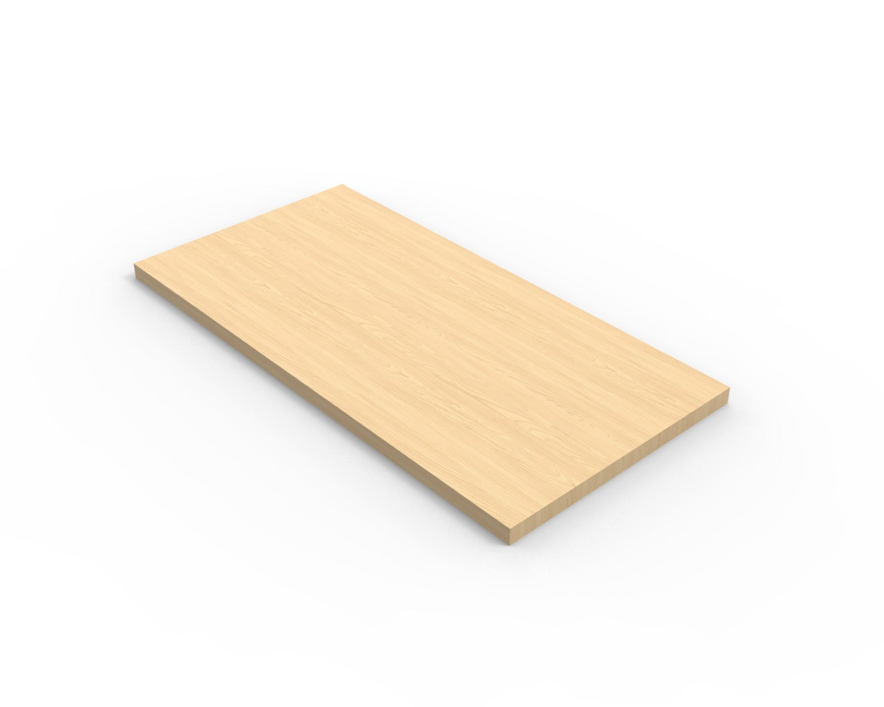Maple Melamine Wood Shelf 12" D - Available in 24" and 48" Lengths