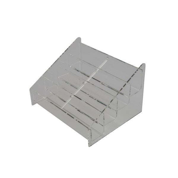 Acrylic Business Card Holder 8 Pocket Clear