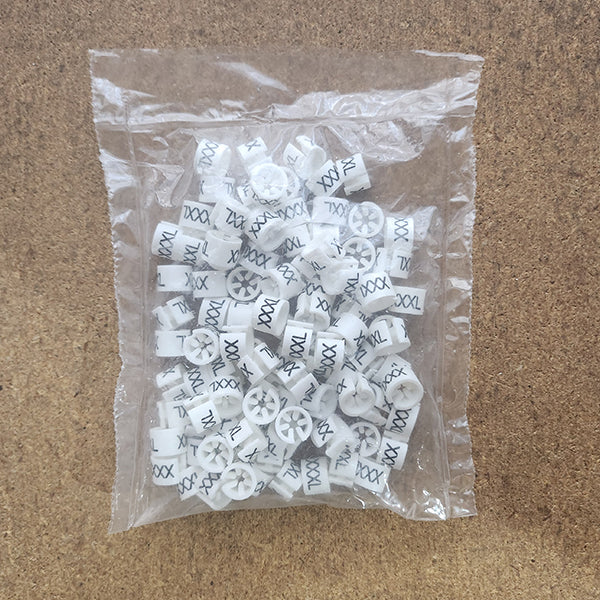 Mini Size Markers - Available in XS to XXXL