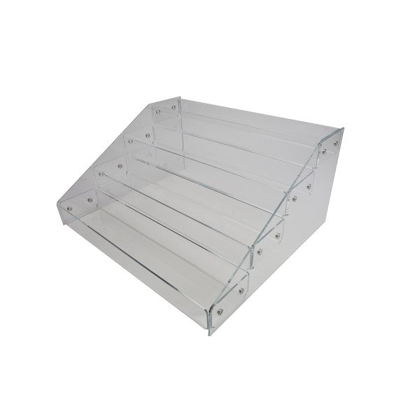 Riser Stair Step 4 Tier Clear 8.75" x 18 3/8" x 15"