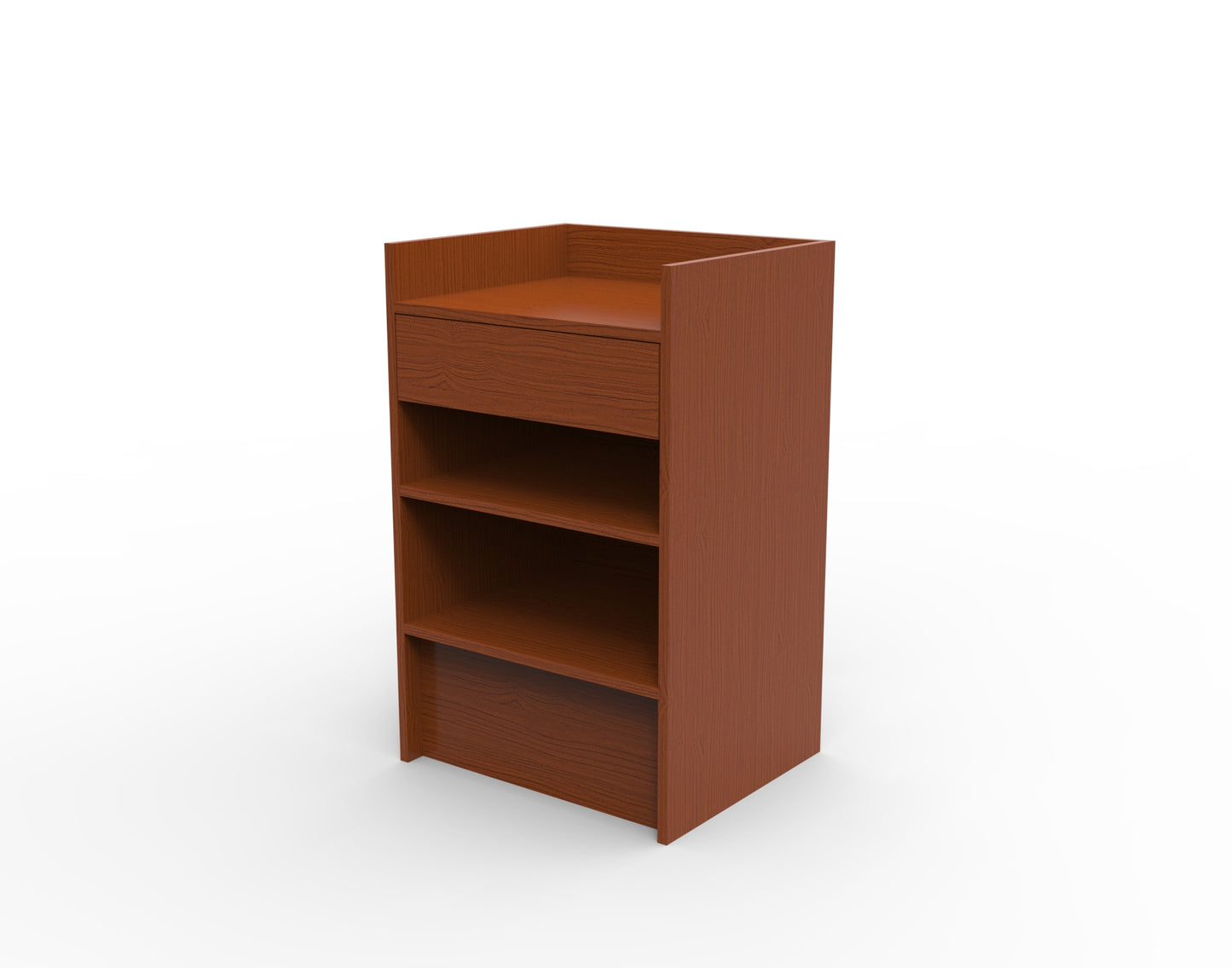 Cherry Register Stand 24" L x 20" W