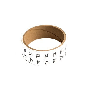 Size Labels Clear Black Print - Available in XS-XXL