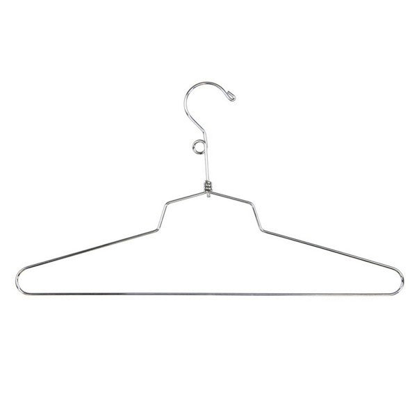 Chrome Metal Dress Hangers - Available Multiple Sizes