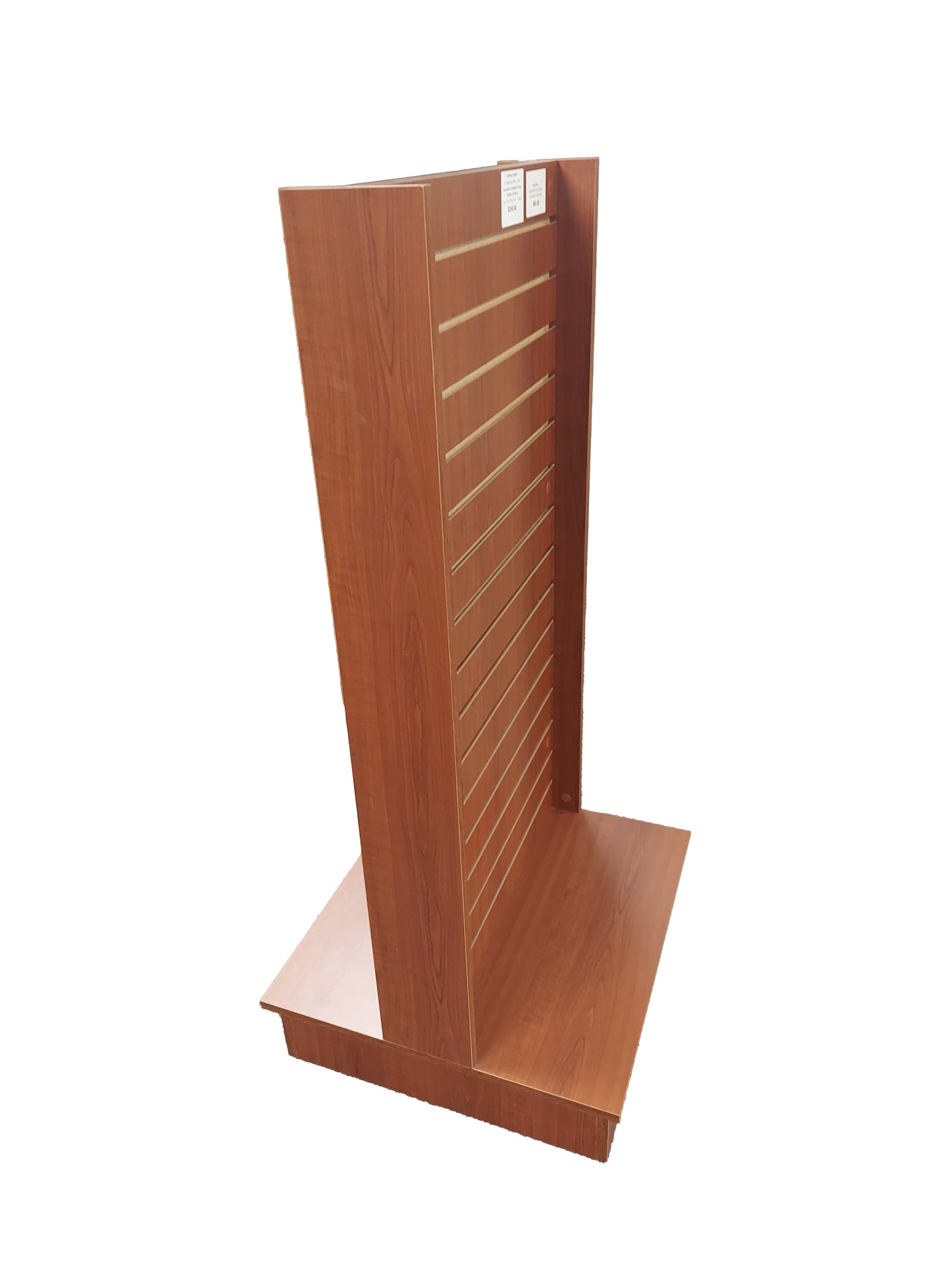 Slatwall Gondola 24"W x 56"H Cherry