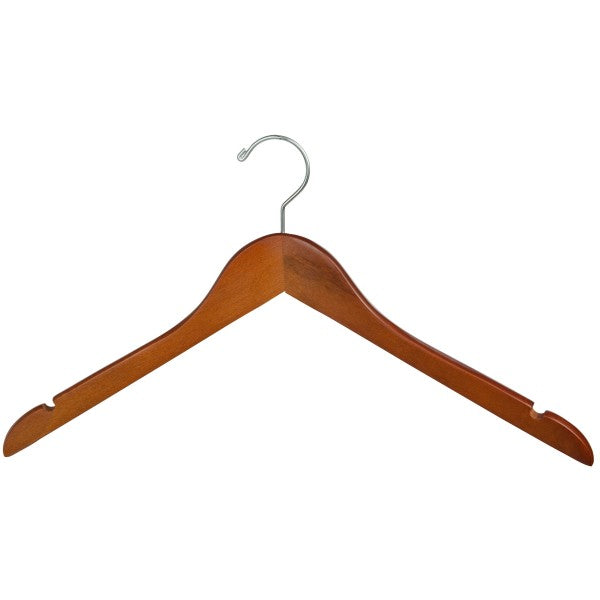 Wood Hanger 17" - Available in Natural or Teak