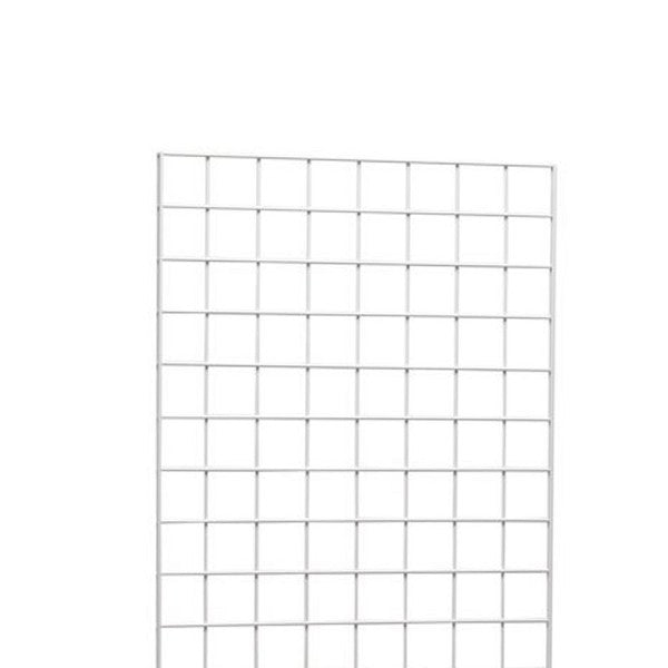 All 2 Ft Wide White Gridwall Panels Available in Several Heights