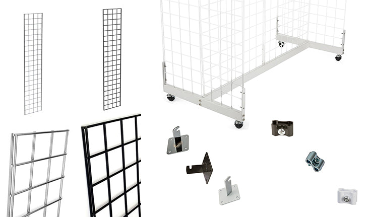 Gridwall - Panels | Store Fixtures & Displays | Tebo Store Fixtures