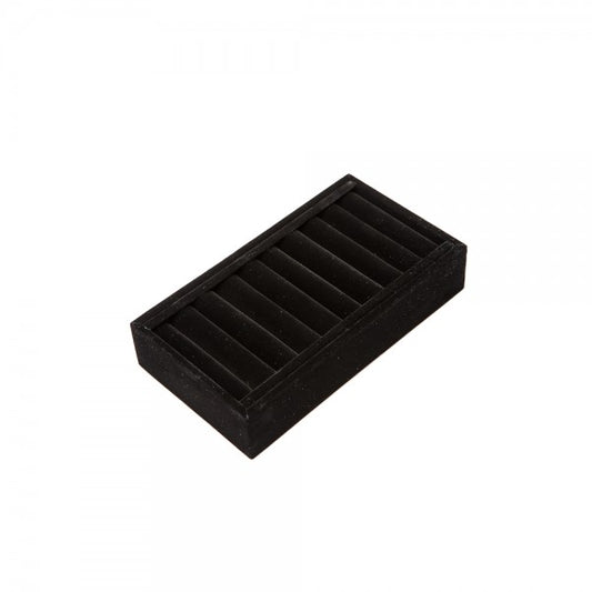 Bangle Tray 7 1/2" Black Velvet