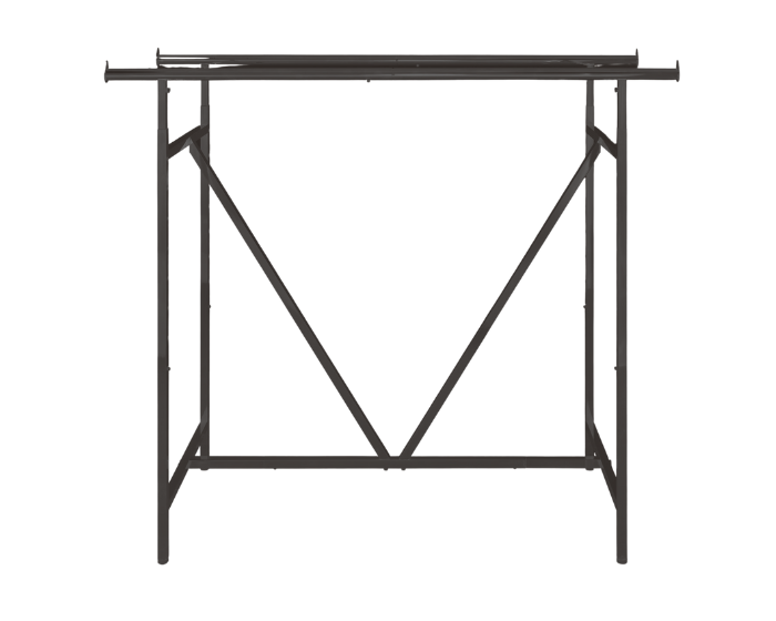 Black Tandem Rack With Brace