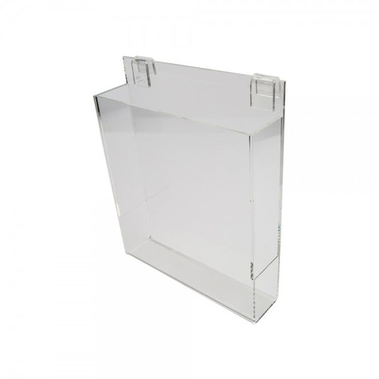 Gridwall Literature Holder 8.5'' W x 11" H Acrylic