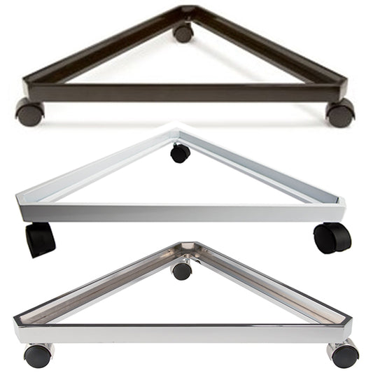 Gridwall Triangle Base - Available in Black, White and Chrome